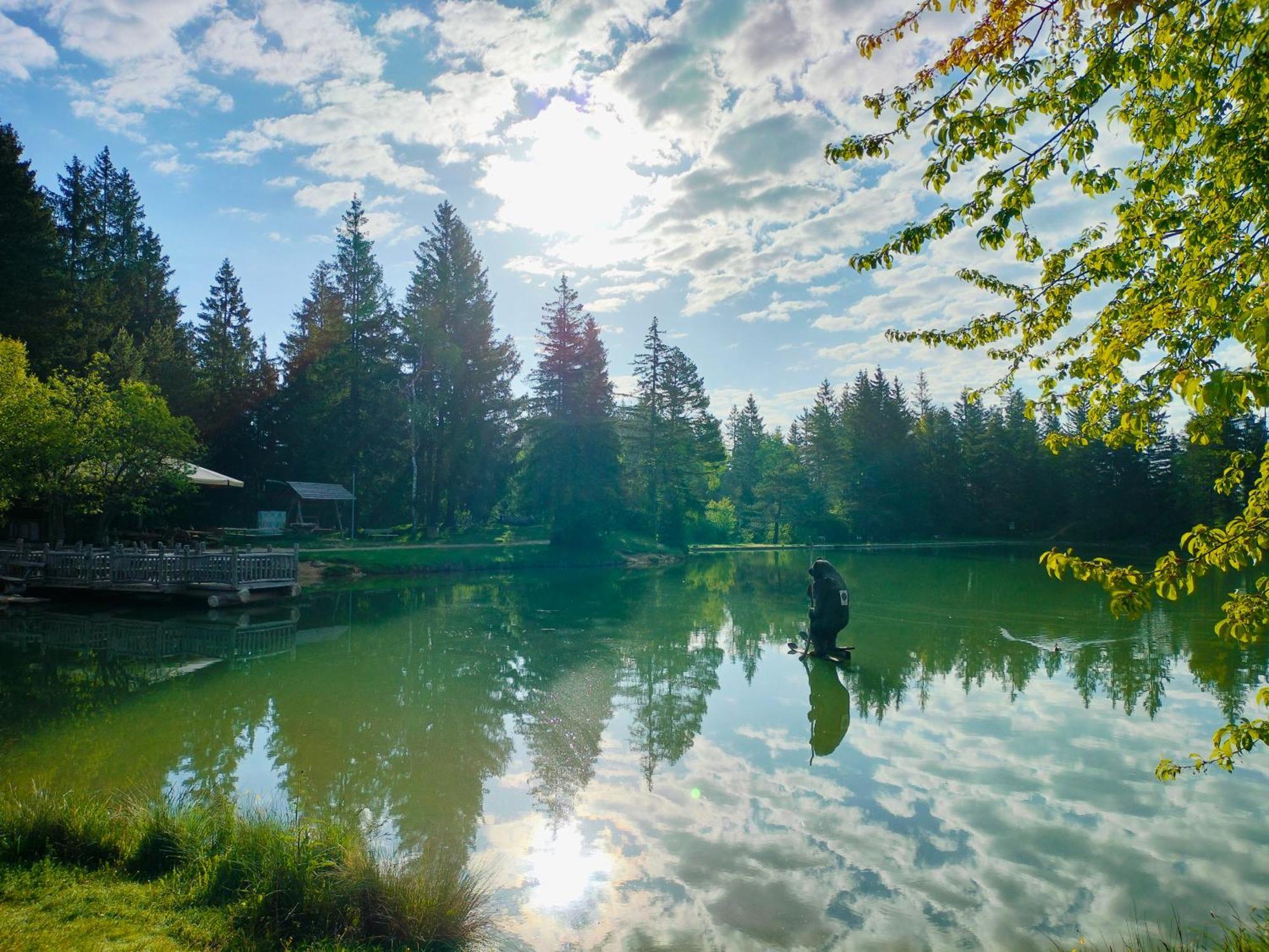 Glamping Lake Bloke Nova Vas  Exteriör bild