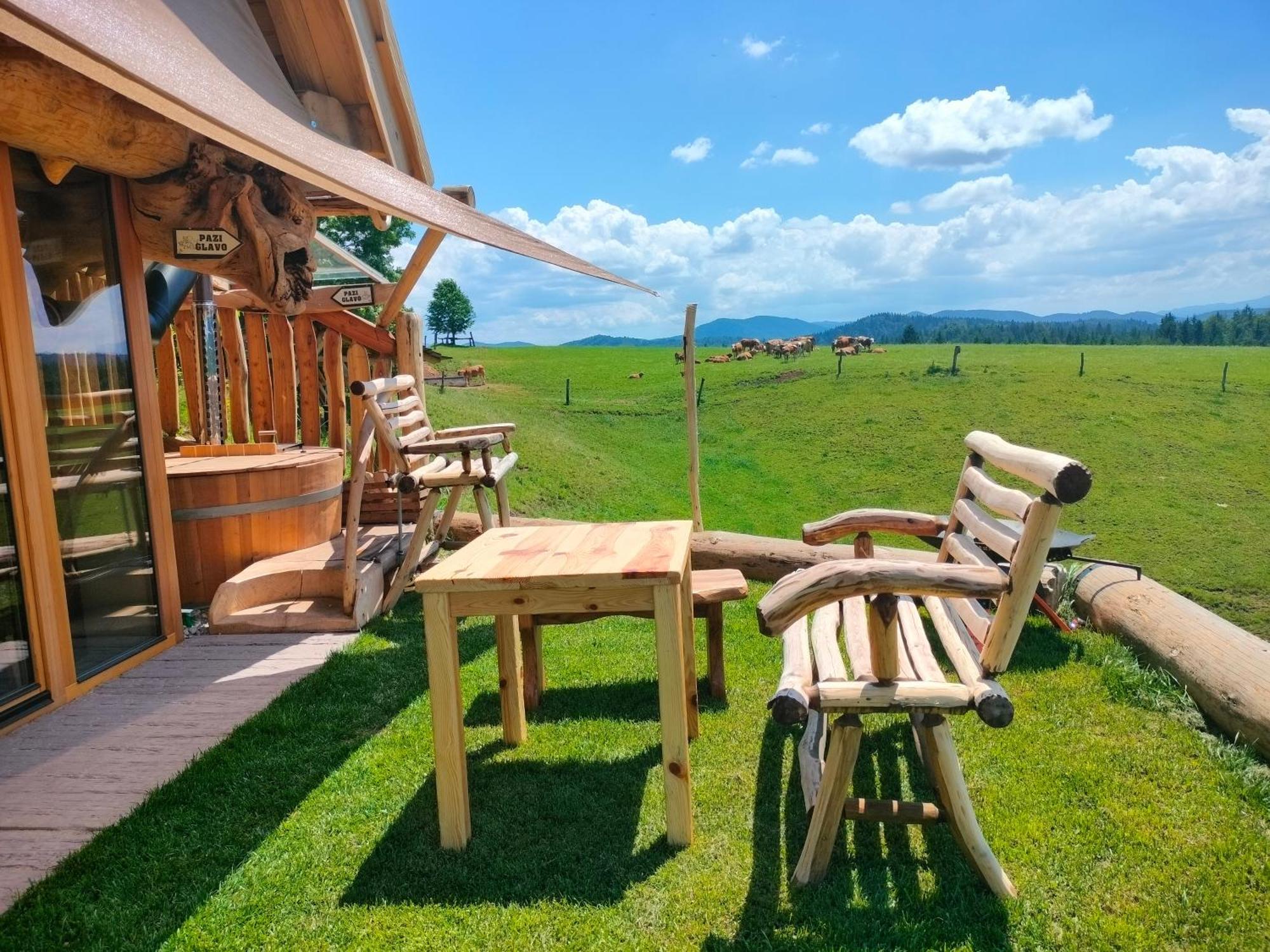 Glamping Lake Bloke Nova Vas  Exteriör bild